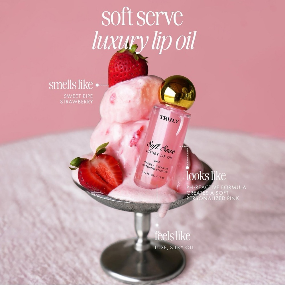 🆕 TRULY “Soft Serve” Luxury Lip Oil - - Picture 5 of 8